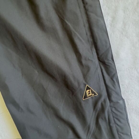 FootJoy FJ DryJoys Men’s Black Waterproof SZ L Golf/Rain Pants 32"L EUC Pockets - Picture 8 of 14